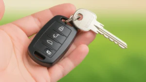 عمل مفتاح سيارة